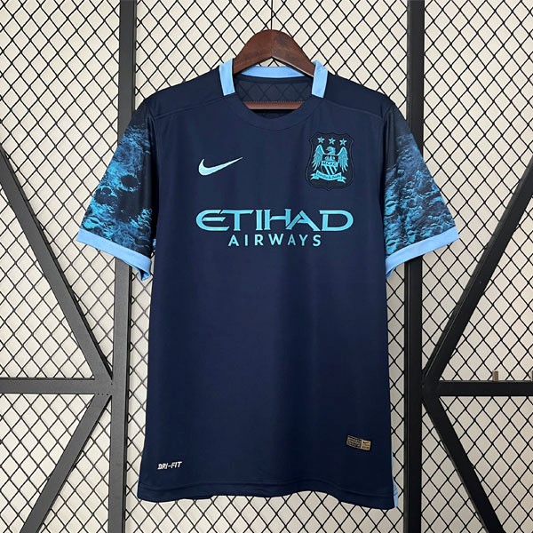 Thailandia Maglia Manchester City Away Retro 2015 2016